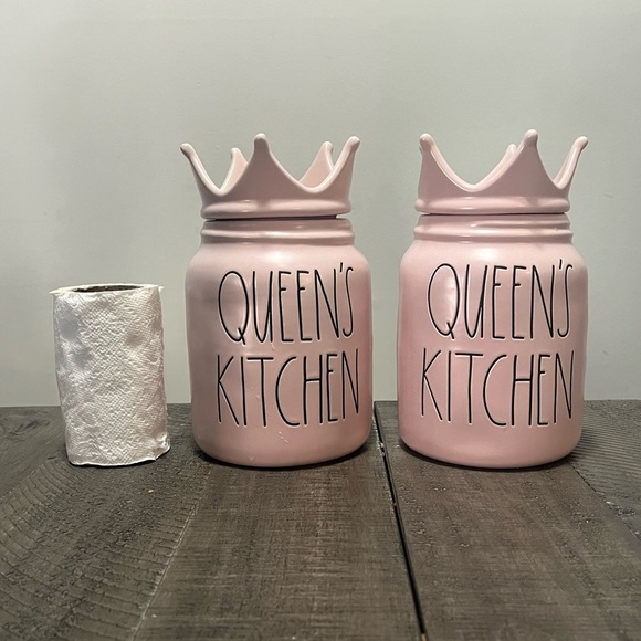 Rae Dunn Queen’s Kitchen canisters - Picture 3 of 3